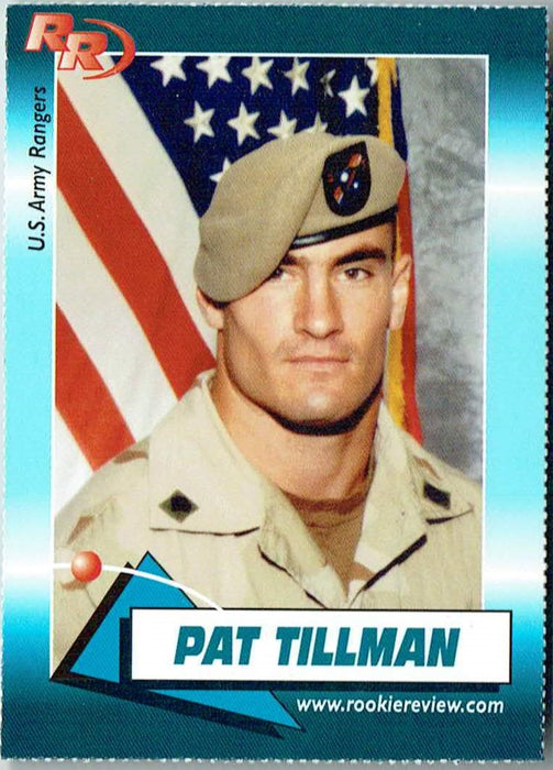 Mint Rare Pat Tillman 2004 Rookie Review #95 U.S. Army Hero Trading Card