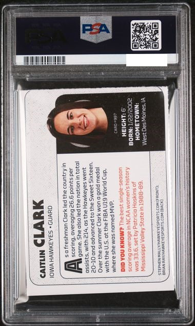 $ PSA 6 EX-MT Caitlin Clark 2011 S.I. for Kids #997 Rookie Card Iowa Hawkeyes SI