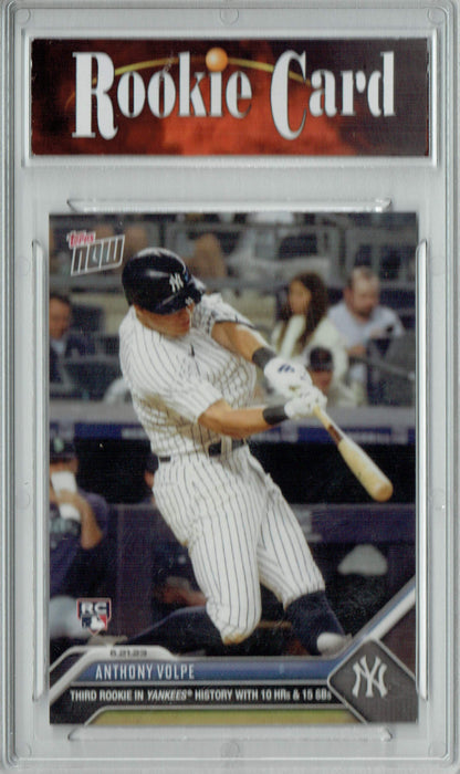 Certified Mint+ Anthony Volpe 2023 Topps Now #476 New York Yankees Rookie Card