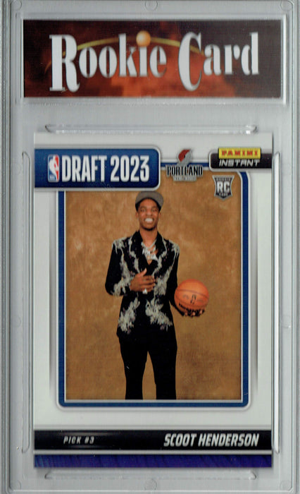 Certified Mint+ Scoot Henderson 2023 Panini Instant #DN-3 NBA Draft 1 of 2847 Rookie Card