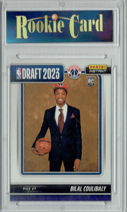Certified Mint+ Bilal Coulibaly 2023 Panini Instant #DN-7 NBA Draft Night Rookie Card