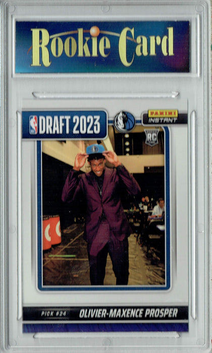 Certified Mint+ Oliver-Maxence Prosper 2023 Panini Instant #DN-21 NBA Draft Night Rookie Card