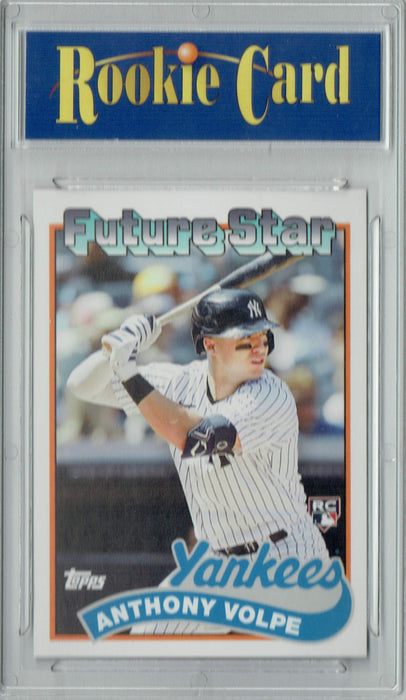 Certified Mint+ Anthony Volpe 2023 Topps  #106 Future Star Throwback SP Rookie Card