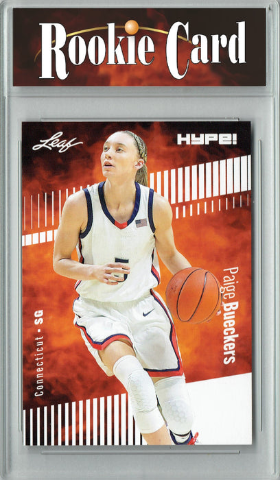 Certified Mint+ Paige Bueckers 2023 Leaf HYPE! #131 Only 5000 Made! Rookie Card Connecticut Huskies