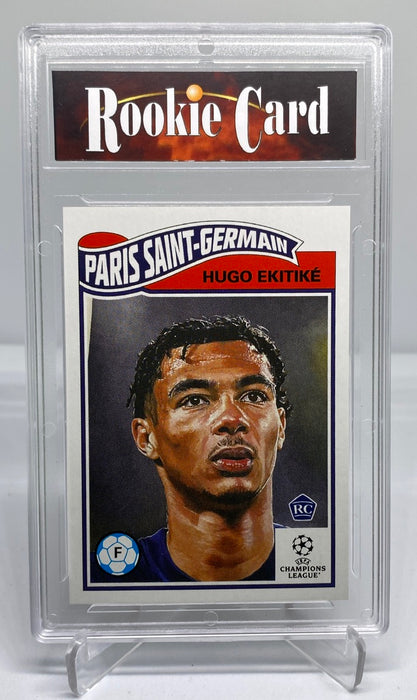 Certified Mint+ Hugo Ekitike 2023 Topps Living Set #541 Paris Saint Germain Rookie Card
