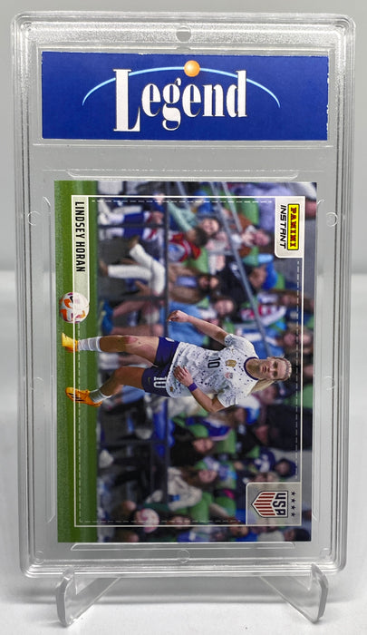 Certified Mint+ Lindsey Horan 2023 Panini Instant #A-LH Women's World Cup Action Trading Card