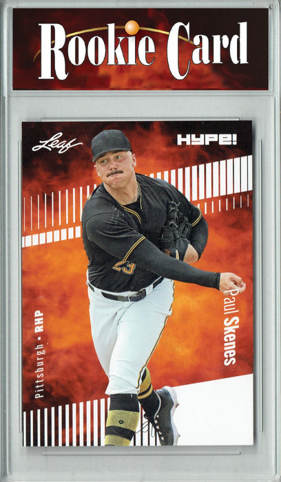 Certified Mint+ Paul Skenes 2023 Leaf HYPE! #132 Only 5000 Made! Rookie Card Pittsburgh Pirates