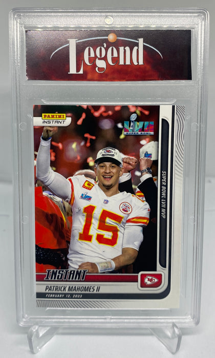 Certified Mint+ Patrick Mahomes II 2022 Panini Instant #276 Super Bowl LVII MVP 1 of 2368 Trading Card