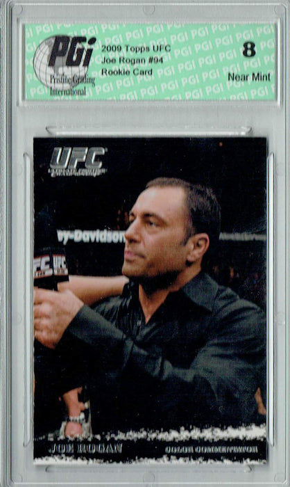 PGI 8 Joe Rogan 2009 Topps UFC #94 Rookie Card
