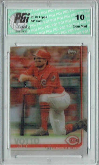 Joey Votto 2019 Topps 3D #284 Only 540 Made Rare Trading Card PGI 10