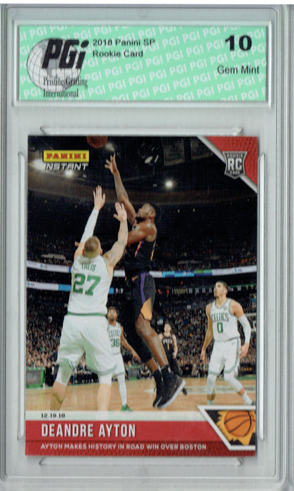 Deandre Ayton 2018 Panini Instant #56 Only 83 Ever Made Rookie Card PGI 10