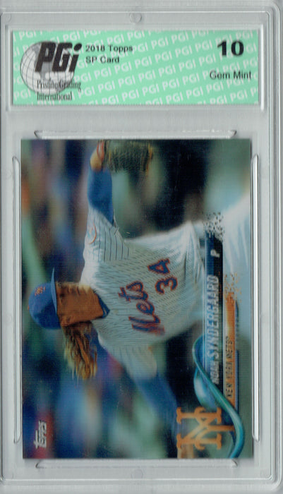 Noah Syndergaard 2018 Topps On Demand 3D #33 Only 269 Made Card PGI 10
