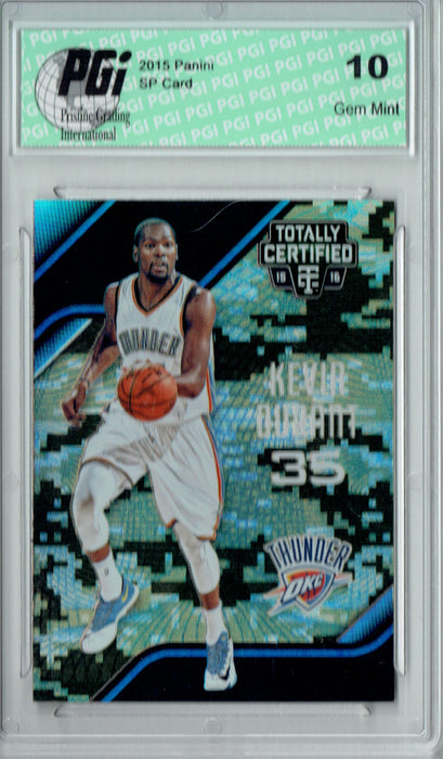 Kevin Durant 2015 Panini Certified #159 Only 25 Made Card PGI 10