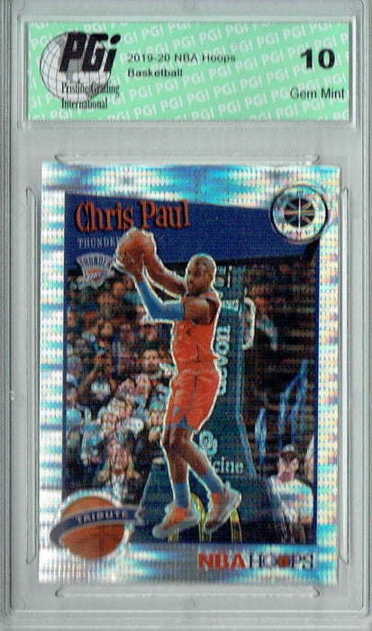 Chris Paul 2019 NBA Hoops #288 Pulsar Premium Stock Card PGI 10