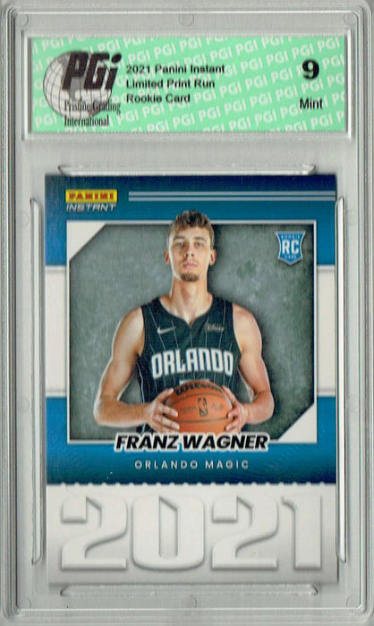 PGI 9 Franz Wagner 2021 Panini Instant #YO-8 Year One 1/387 Made Rookie Card