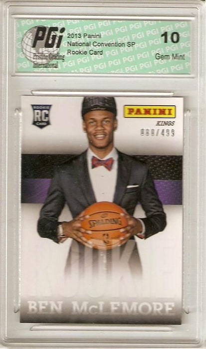 Ben McLemore 2013 Panini National Convention Only 499 Made Rookie Card PGI 10