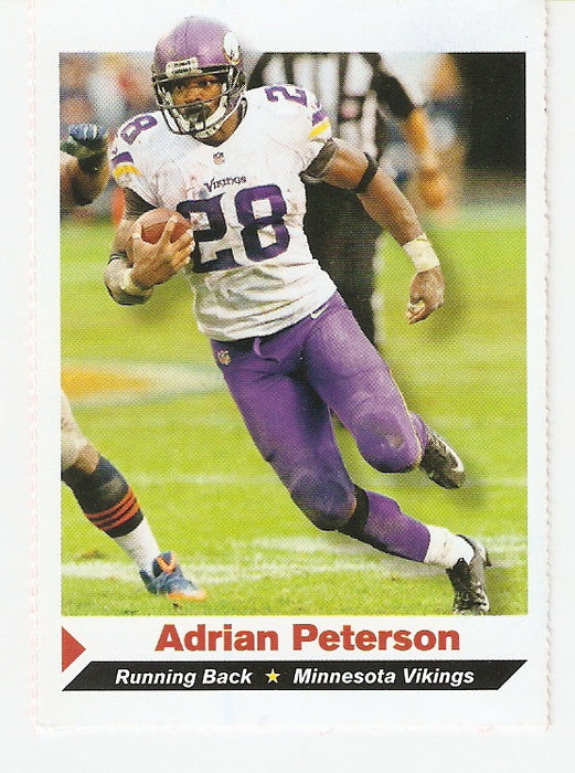 24) Adrian Peterson 2013 Sports Illustrated for Kids #284 Rare Card NM-Mt SI