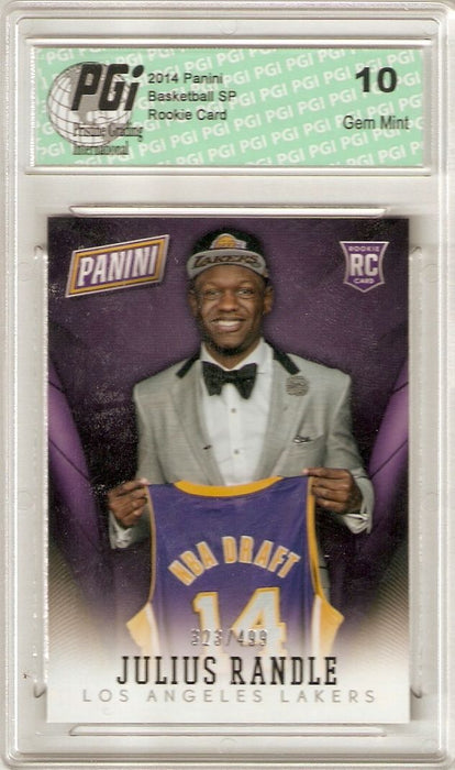 Julius Randle 2014 Panini National Convention Only 499 Made Rookie Card PGI 10
