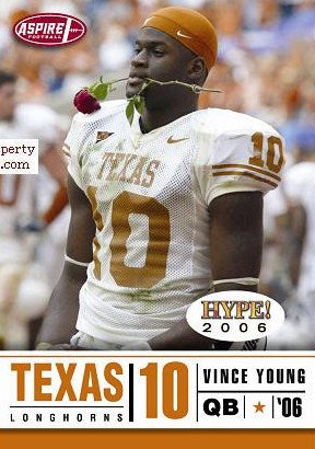 100 Vince Young SAGE ASPIRE HYPE Rookie Card Lot 1/2006