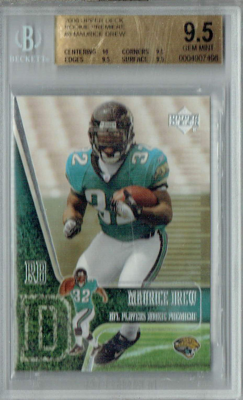 BGS 9.5 Maurice Jones-Drew 2006 Upper Deck #6 Rookie Card Rookie Premiere