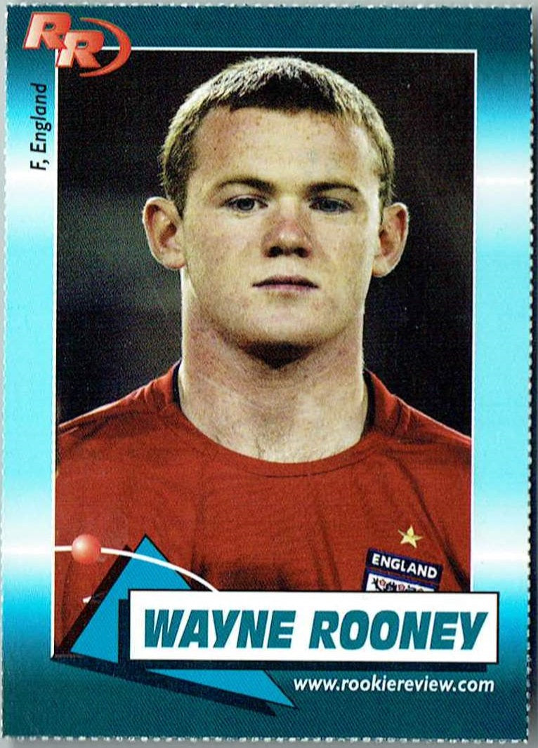 Mint Wayne Rooney 2004 Rookie Review #97 Manchester United Rookie Card