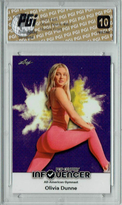 Olivia Dunne 2022 Leaf #IB-3 PRISTINE Rookie Card PGI 10