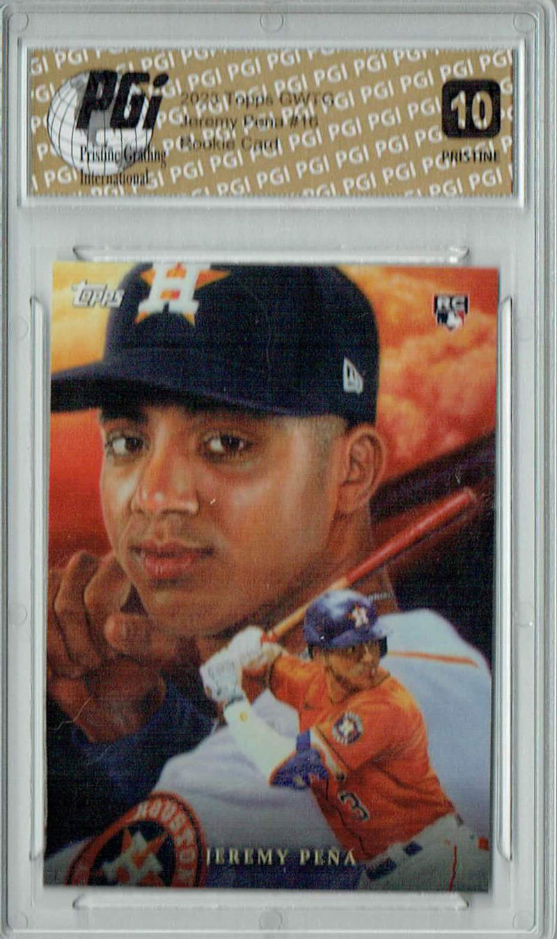 Jeremy Pena 2022 Topps Game Within the Game #16 PRISTINE Rookie Card PGI 10