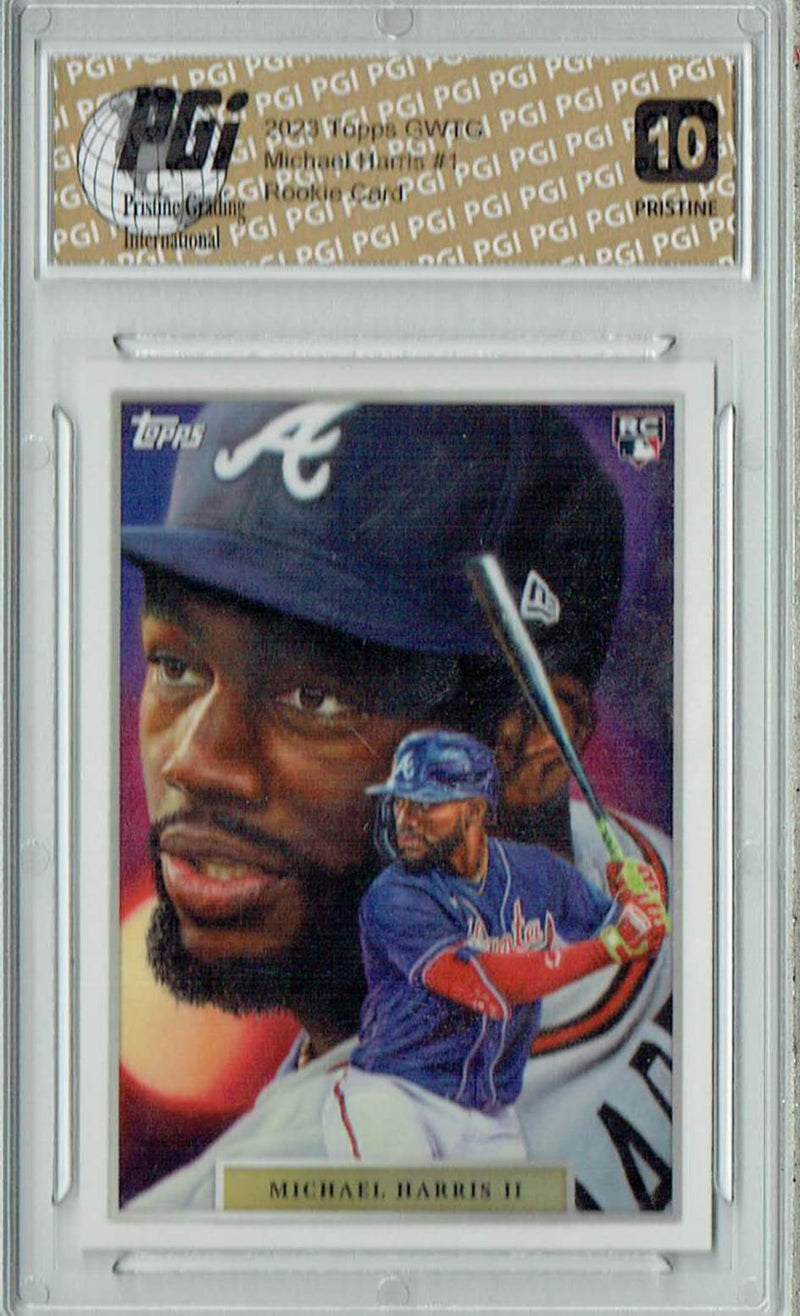 Michael Harris II 2023 Topps Game Within the Game #1 PRISTINE Rookie Card PGI 10