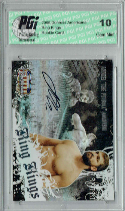 PGI 9 Andrei Arlovski 2008 Donruss Americana #RK-AA Ring Kings Auto 367/500 Rookie Card