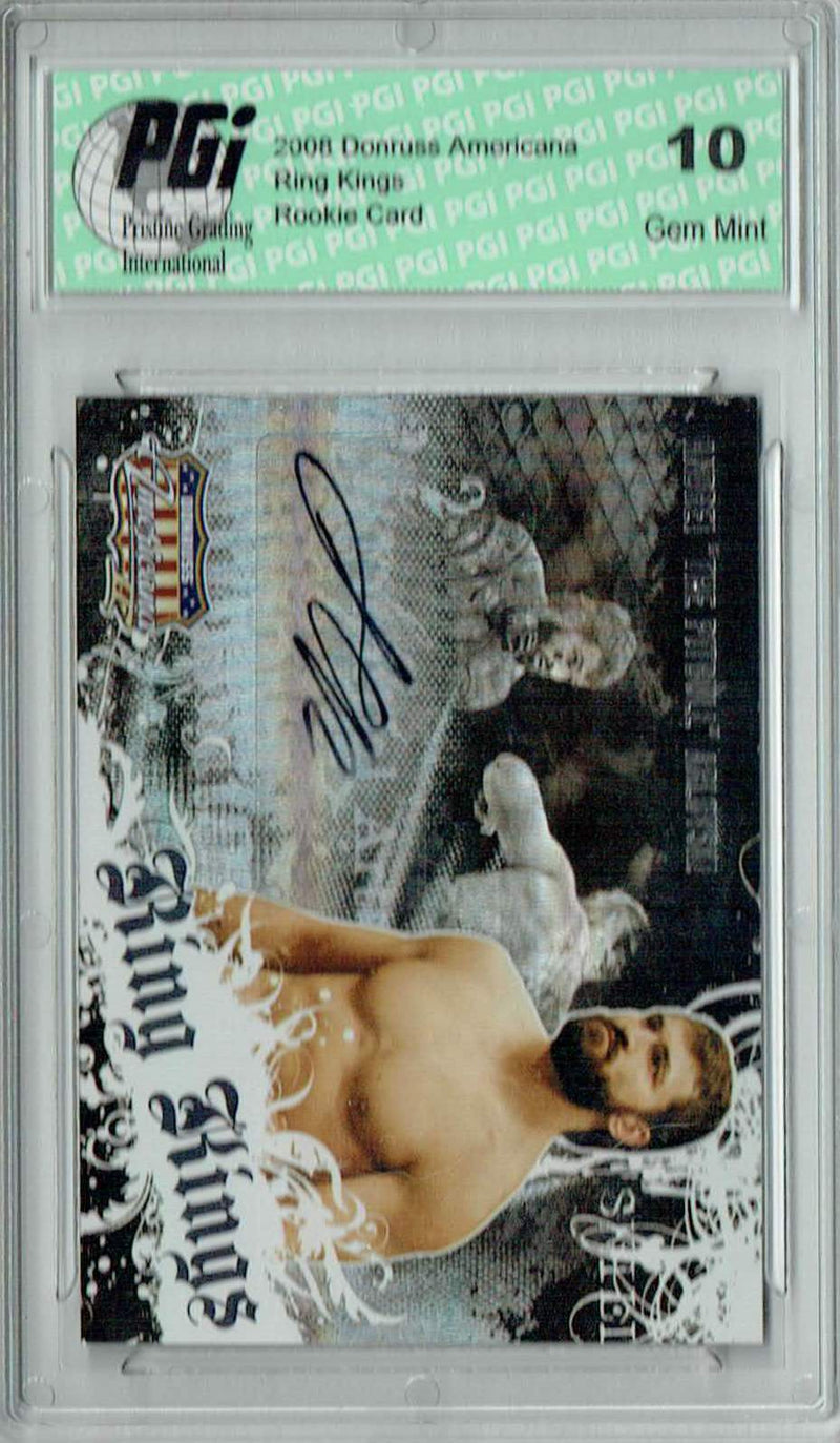 Andrei Arlovski 2008 Donruss Americana #RK-AA Ring Kings Auto 352/500 Rookie Card PGI 10