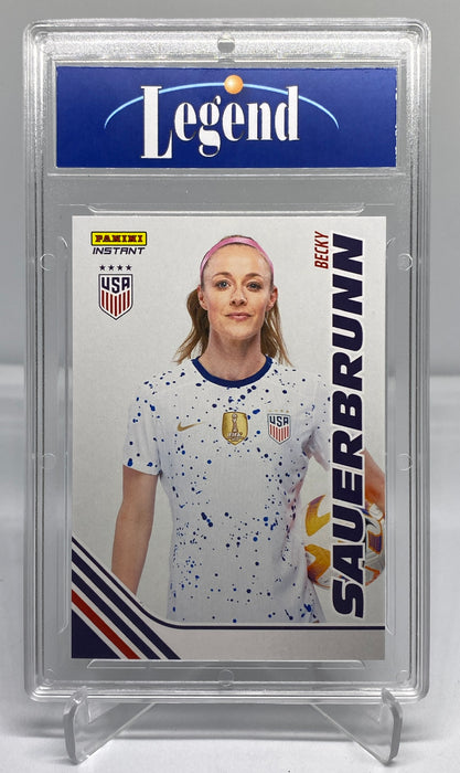 Certified Mint+ Becky Sauerbrunn 2023 Panini Instant #S-BSA Women's World Cup Trading Card