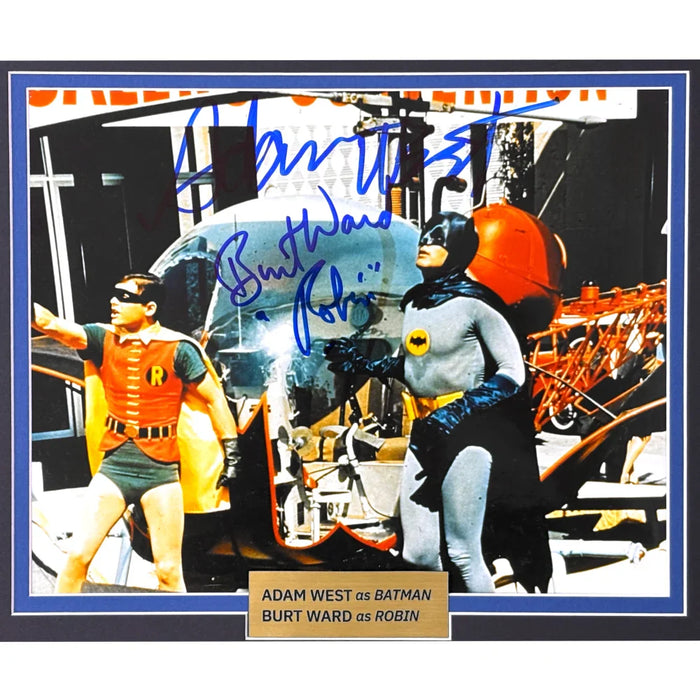 1966 Batman TV Show Cast Signed 8x10 Photos Framed JSA PSA Adam West Burt Ward Kitt Craig