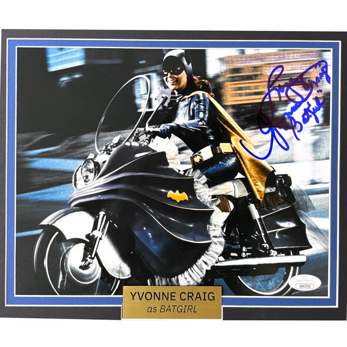 1966 Batman TV Show Cast Signed 8x10 Photos Framed JSA PSA Adam West Burt Ward Kitt Craig