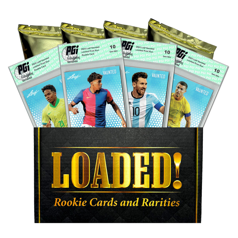 LOADED! PGI 10 Vaunted Soccer Box: 4 Special Edition Cards - Only 5000 Made