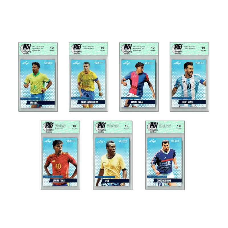 LOADED! PGI 10 Vaunted Soccer Box: 4 Special Edition Cards - Only 5000 Made