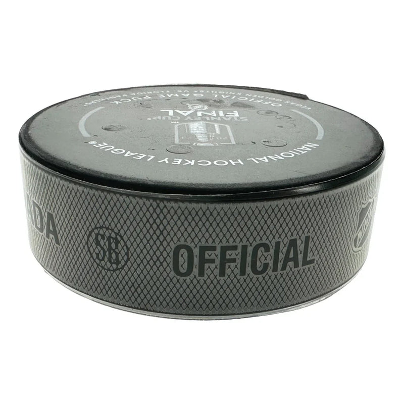 2023 Vegas Golden Knights Stanley Cup Used "Game 5" Championship Winning Puck