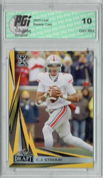 C.J. Stroud 2023 8-Card Superfan Bundle Rookie Cards Houston Texans PGI 10