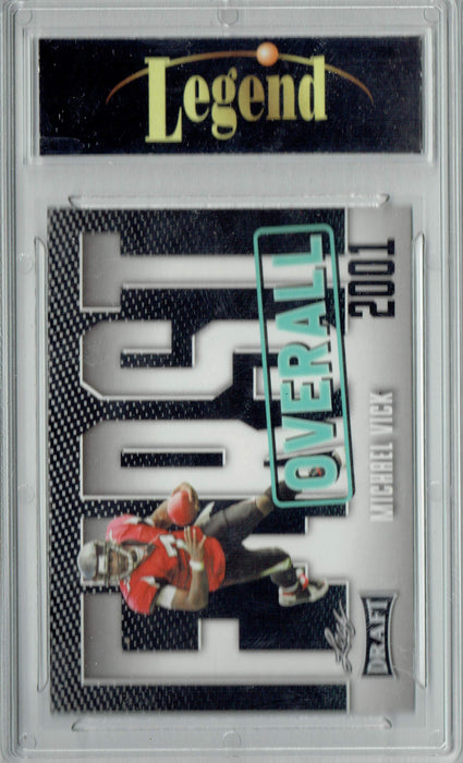 Certified Mint+ Michael Vick 2023 Leaf Football #9 First Overall Trading Card