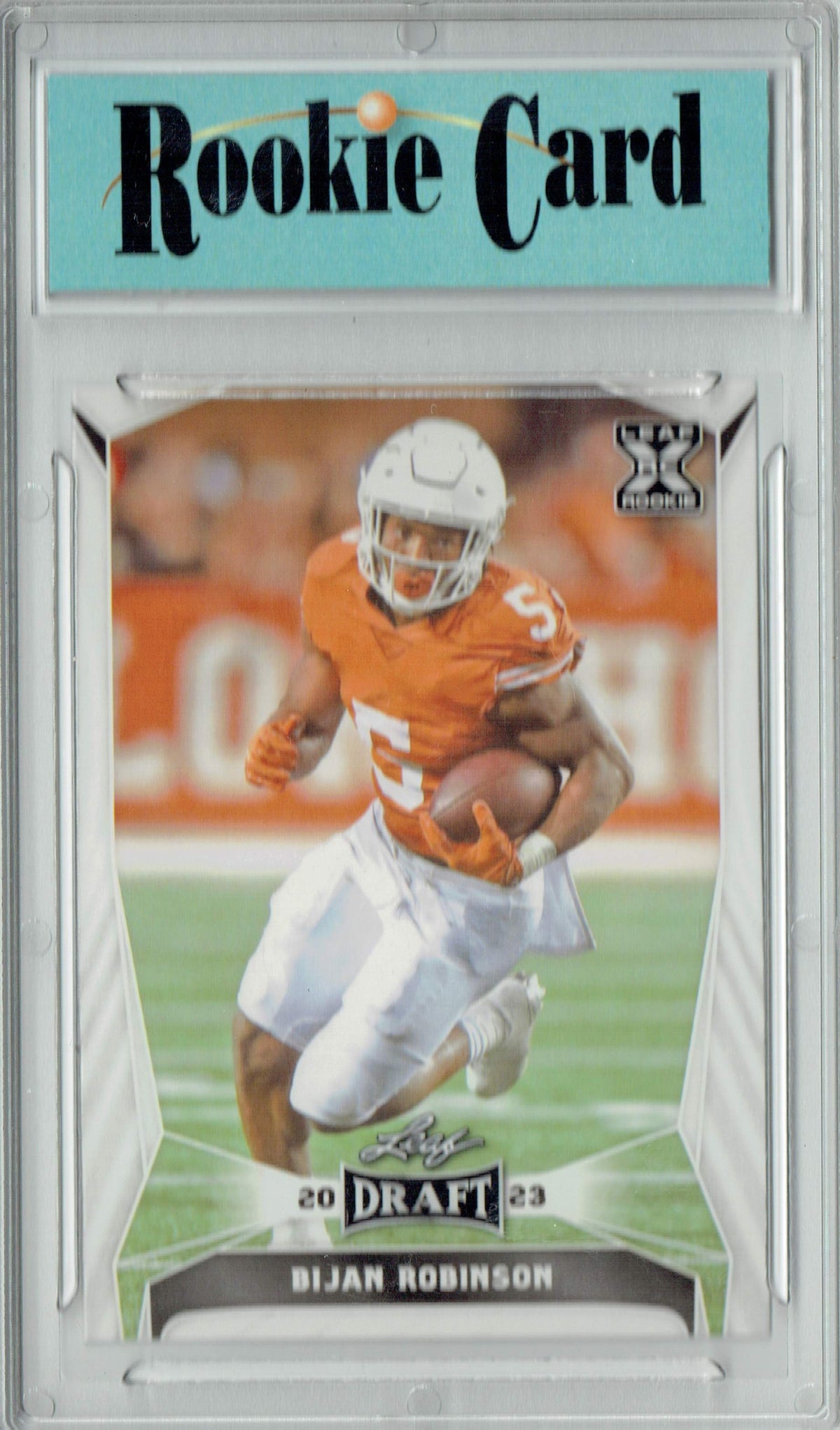 Certified Mint+ Bijan Robinson 2023 Leaf Football #41 Texas Rookie Car ...