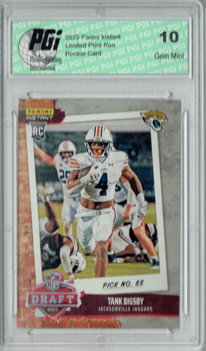 Tank Bigsby 2023 Panini Instant #DN20 Draft Night 1 of 588 Rookie Card PGI 10