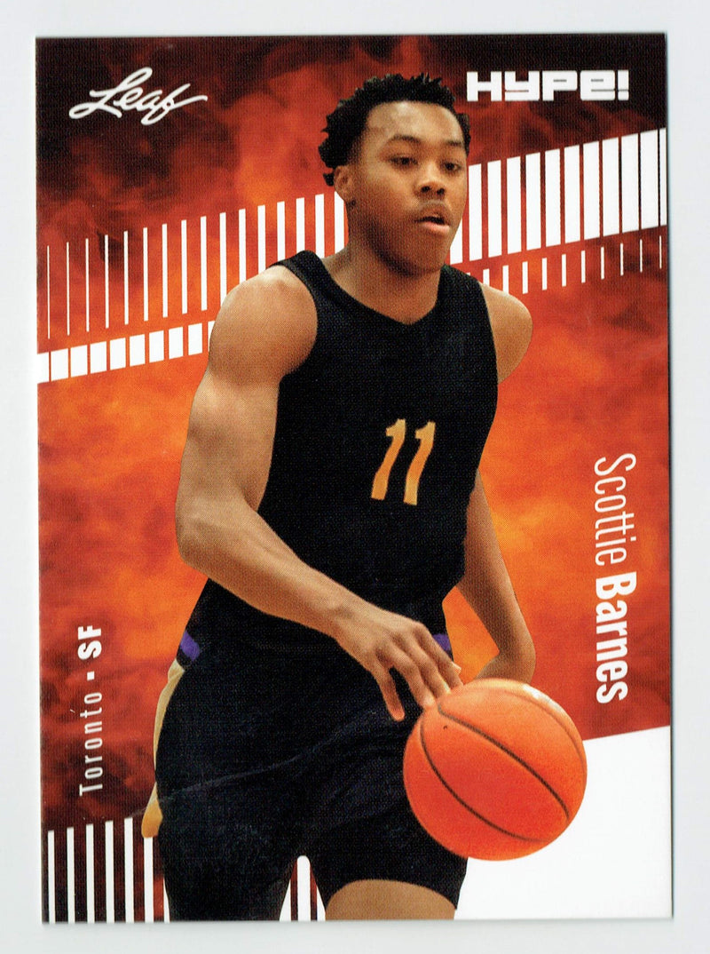 Mint Scottie Barnes 2022 Leaf HYPE #75 Just 5000 Ever Made Raptors Rookie Card