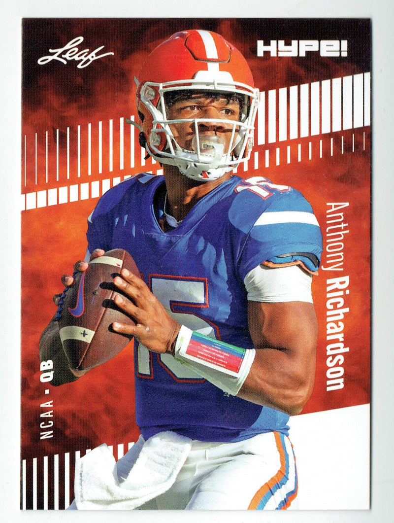 Mint Anthony Richardson 2022 Leaf HYPE #77 5000 Ever Made Rookie Card