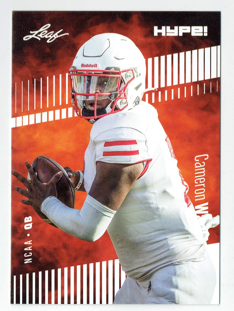 Mint Cameron Ward 2022 Leaf HYPE #78 Just 5000 Ever Made Rookie Card