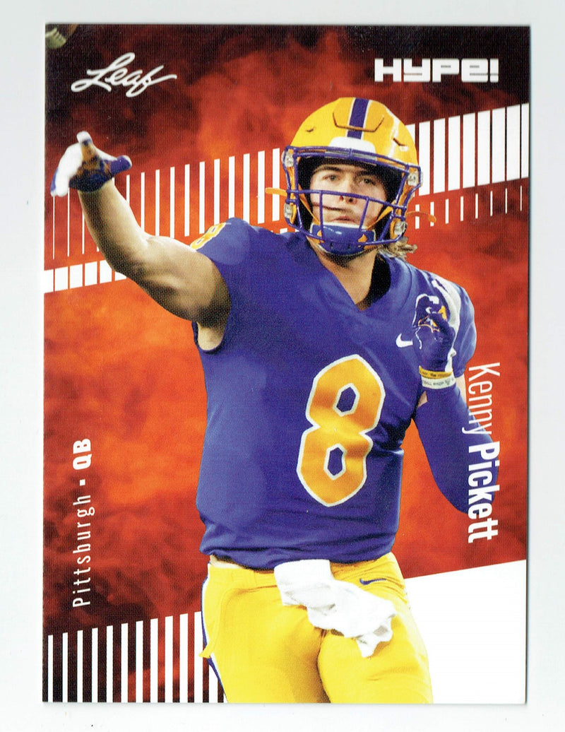 Mint Kenny Pickett 2022 Leaf HYPE #79 5000 Ever Made Rookie Card