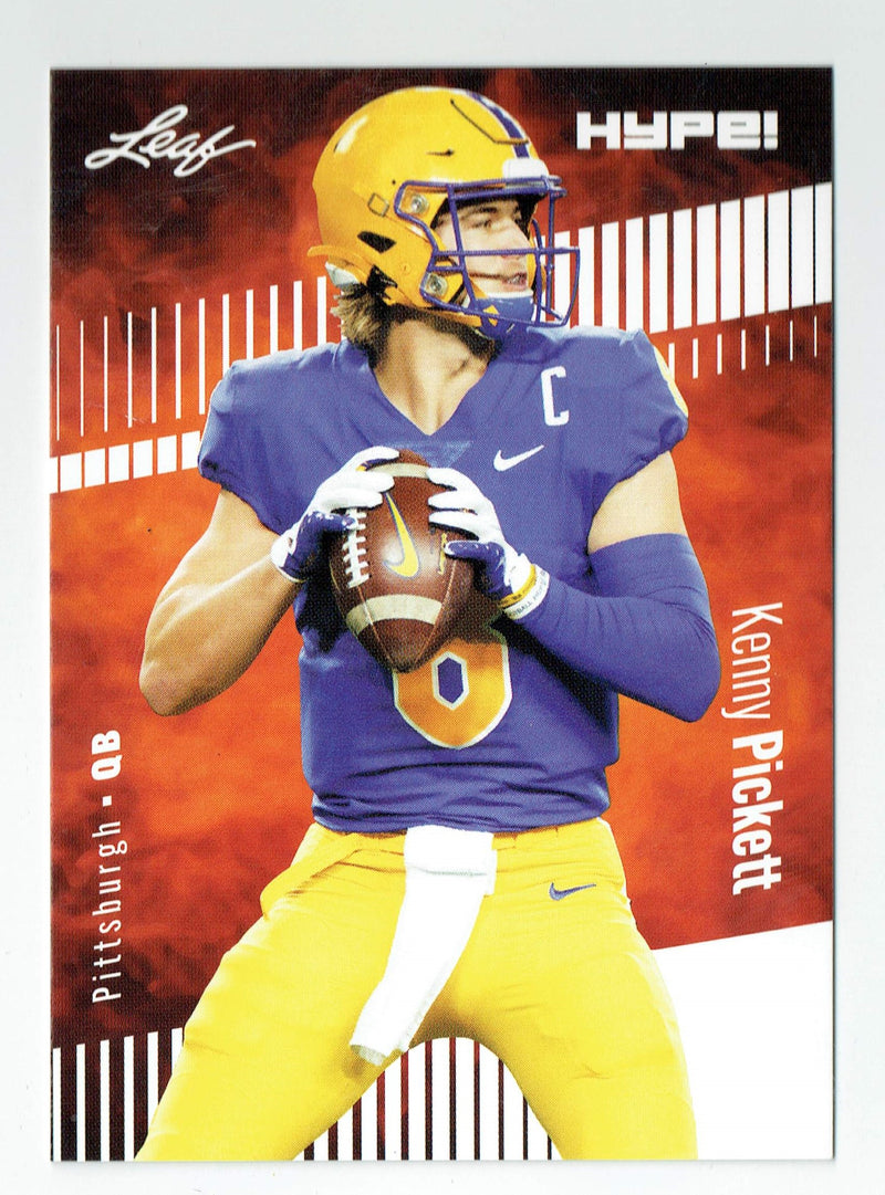 Mint Kenny Pickett 2022 Leaf HYPE #79A 5000 Ever Made Rookie Card