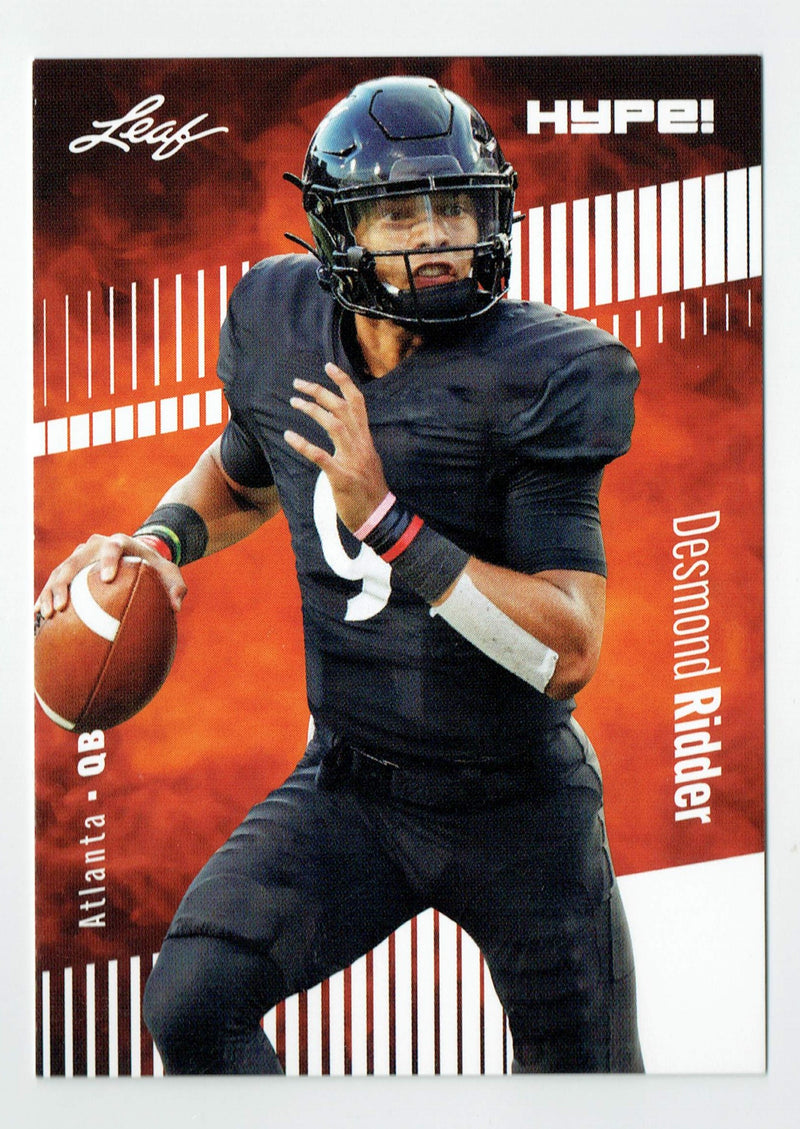 Mint Desmond Ridder 2022 Leaf HYPE #82 5000 Ever Made Rookie Card