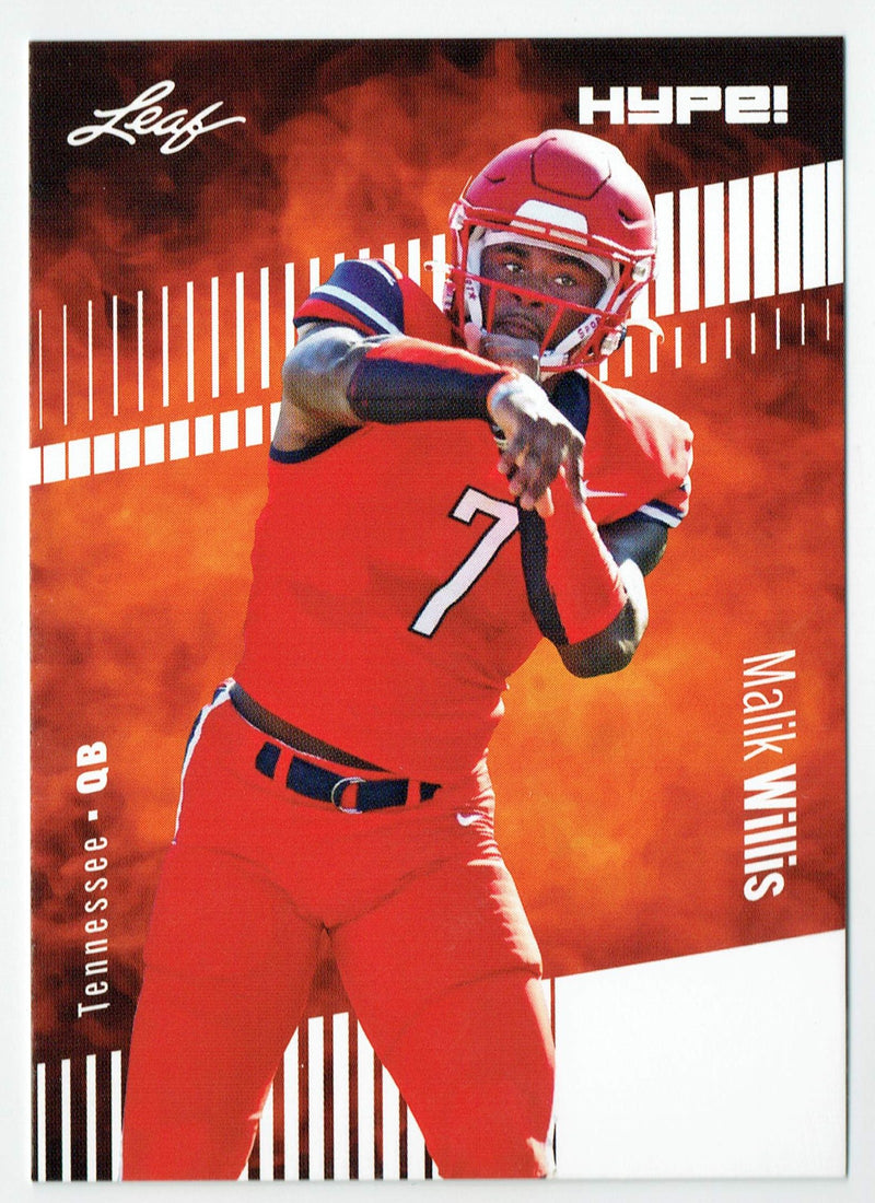 Mint Malik Willis 2022 Leaf HYPE #83 5000 Ever Made Rookie Card