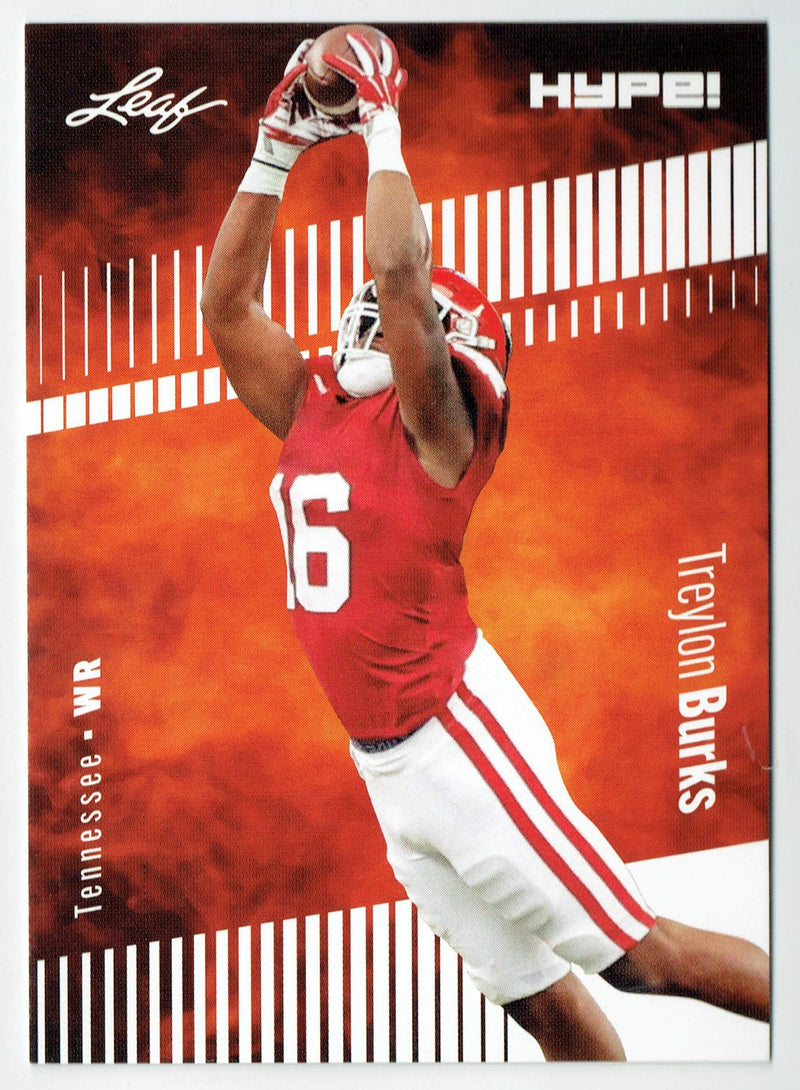 Mint Treylon Burks 2022 Leaf HYPE #89 5000 Ever Made Rookie Card