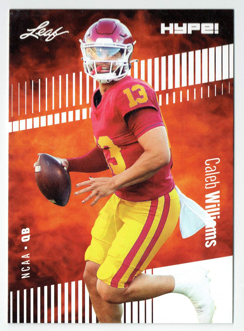 Mint Caleb Williams 2022 Leaf HYPE! #96A Just 5000 Ever Made! Chicago Bears Rookie Card