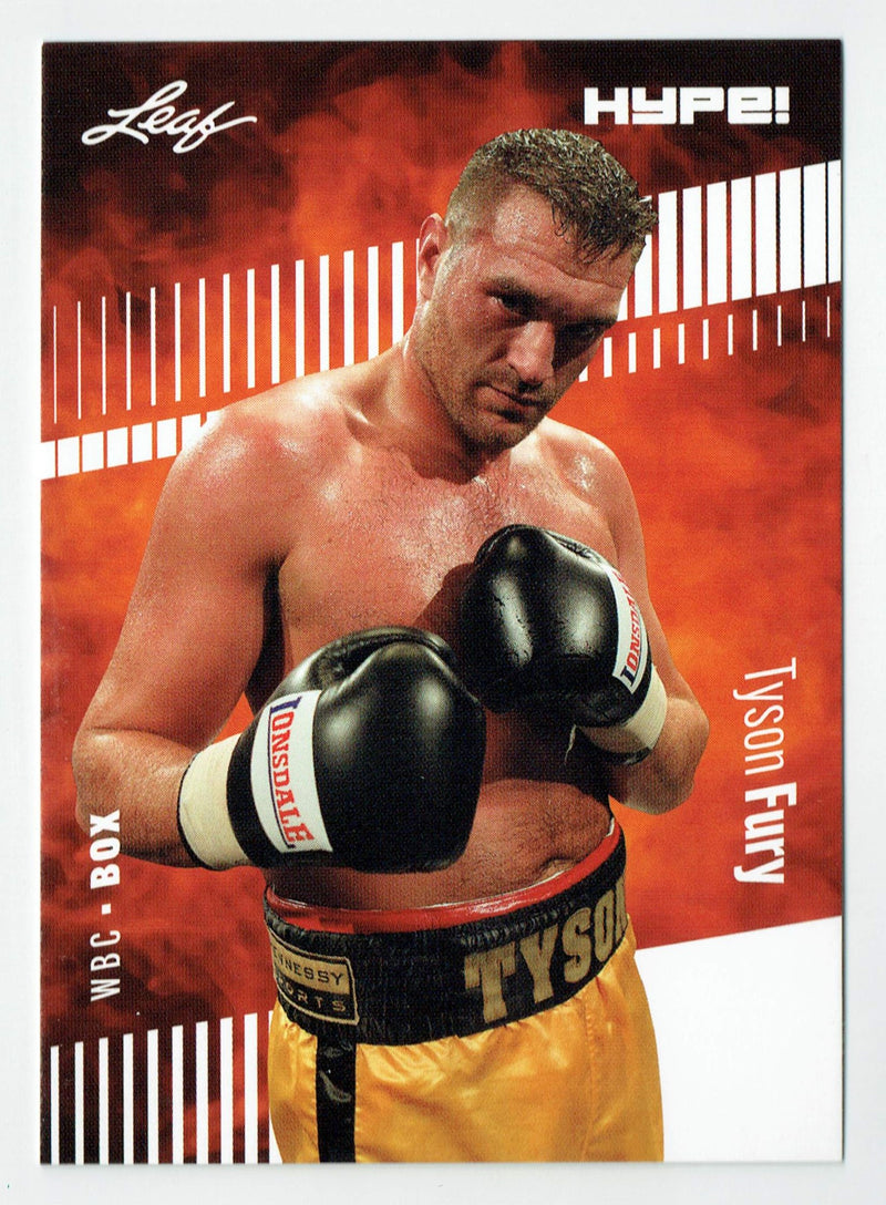 Mint Tyson Fury 2022 Leaf HYPE #93 5000 Ever Made Gypsy King Heavyweight Champ